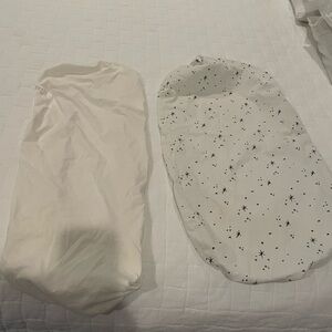 Two snoo mattress sheets